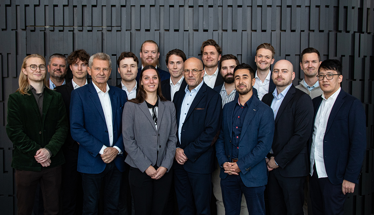 Gruppebilde av alle i ERPkonsult